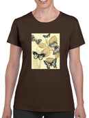 Spa Butterflies In Nature T-shirt -Megan Meagher Designs