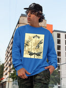 Spa Dragonflies In Nature Sweatshirt -Megan Meagher Designs