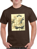 Spa Dragonflies In Nature T-shirt -Megan Meagher Designs