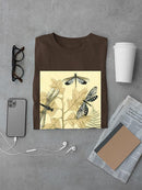 Spa Dragonflies In Nature T-shirt -Megan Meagher Designs