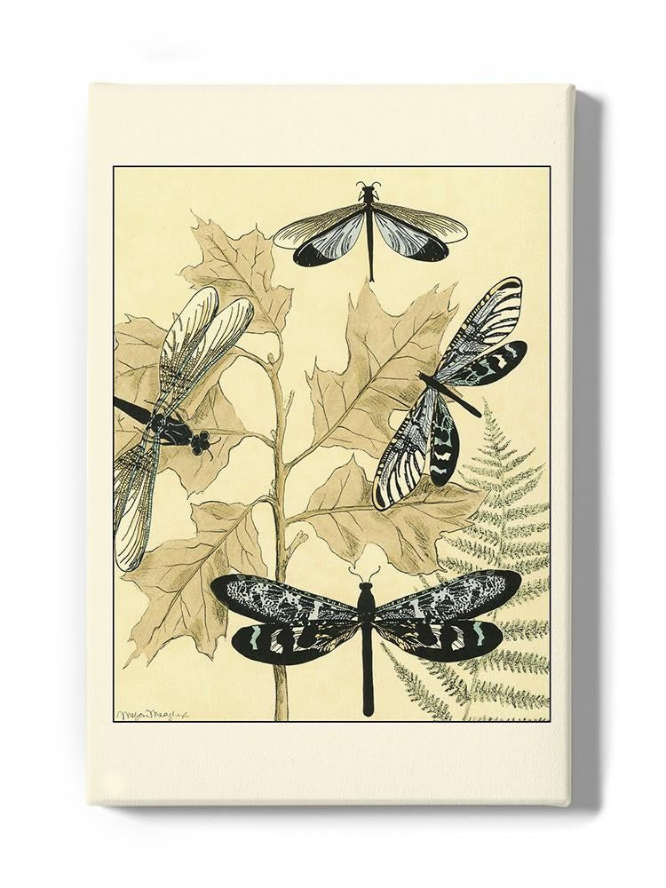 Spa Dragonflies In Nature Wall Art -Megan Meagher Designs