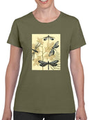 Spa Dragonflies In Nature T-shirt -Megan Meagher Designs