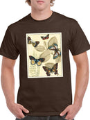 Butterflies In Nature I T-shirt Men's -Megan Meagher Designs
