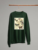 Butterflies In Nature I Sweatshirt -Megan Meagher Designs