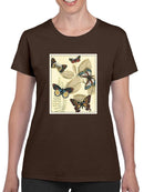Butterflies In Nature I T-shirt -Megan Meagher Designs
