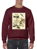 Dragonflies In Nature Ii Sweatshirt -Megan Meagher Designs