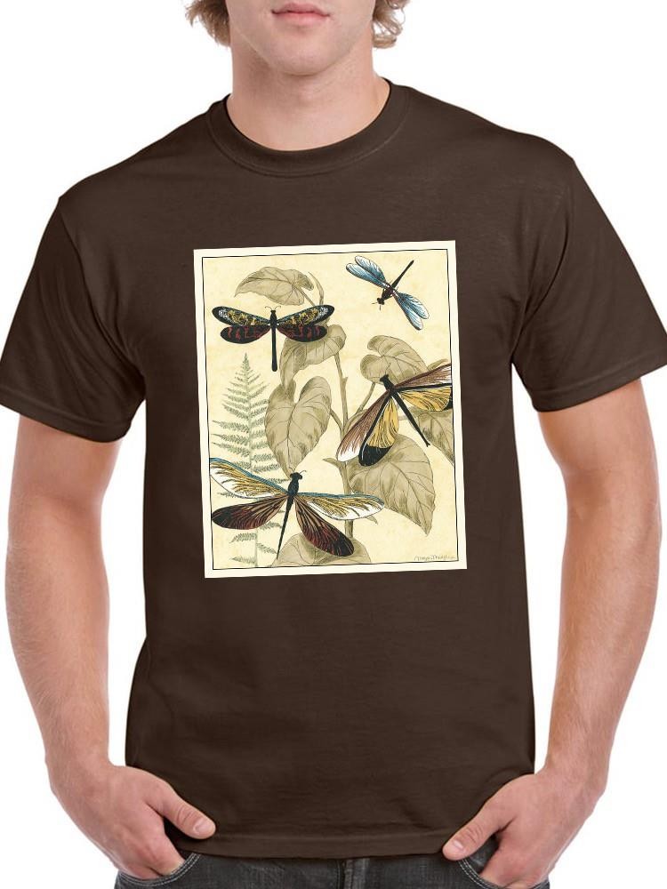 Dragonflies In Nature Ii T-shirt Men's -Megan Meagher Designs