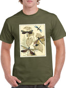 Dragonflies In Nature Ii T-shirt Men's -Megan Meagher Designs