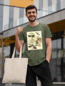 Dragonflies In Nature Ii T-shirt Men's -Megan Meagher Designs