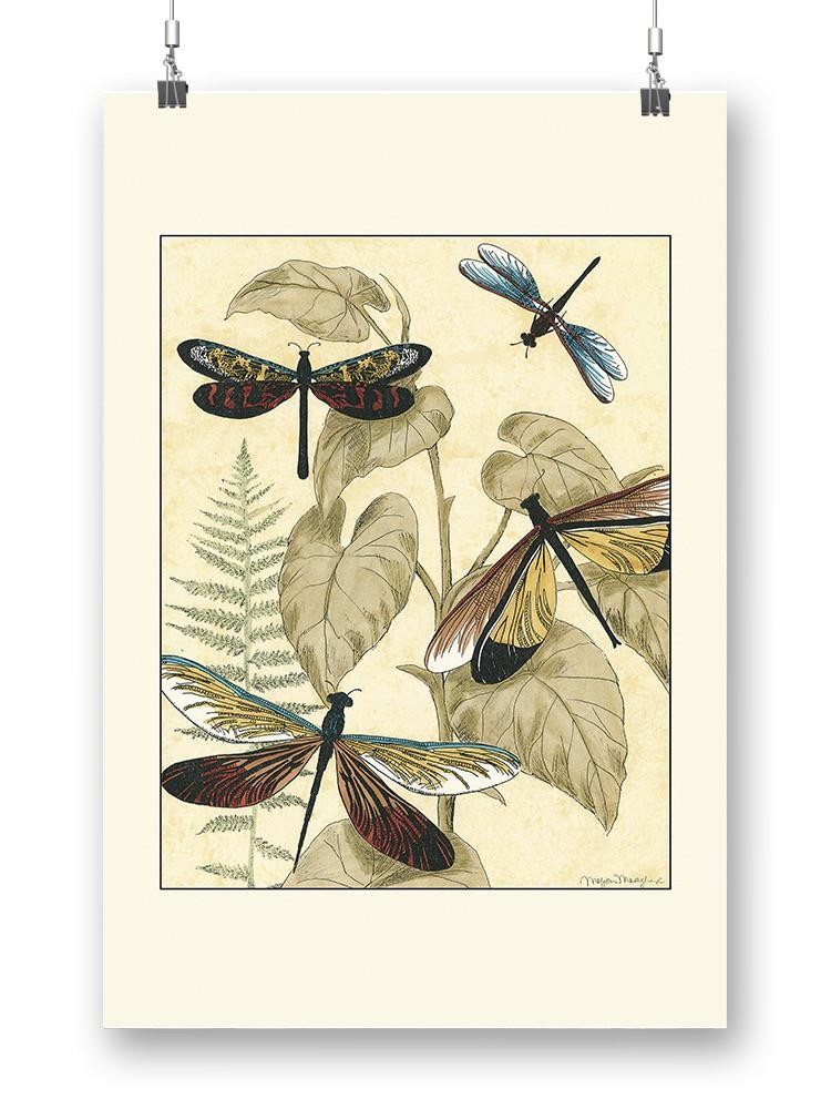 Dragonflies In Nature Ii Wall Art -Megan Meagher Designs