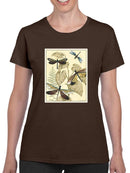Dragonflies In Nature Ii T-shirt -Megan Meagher Designs