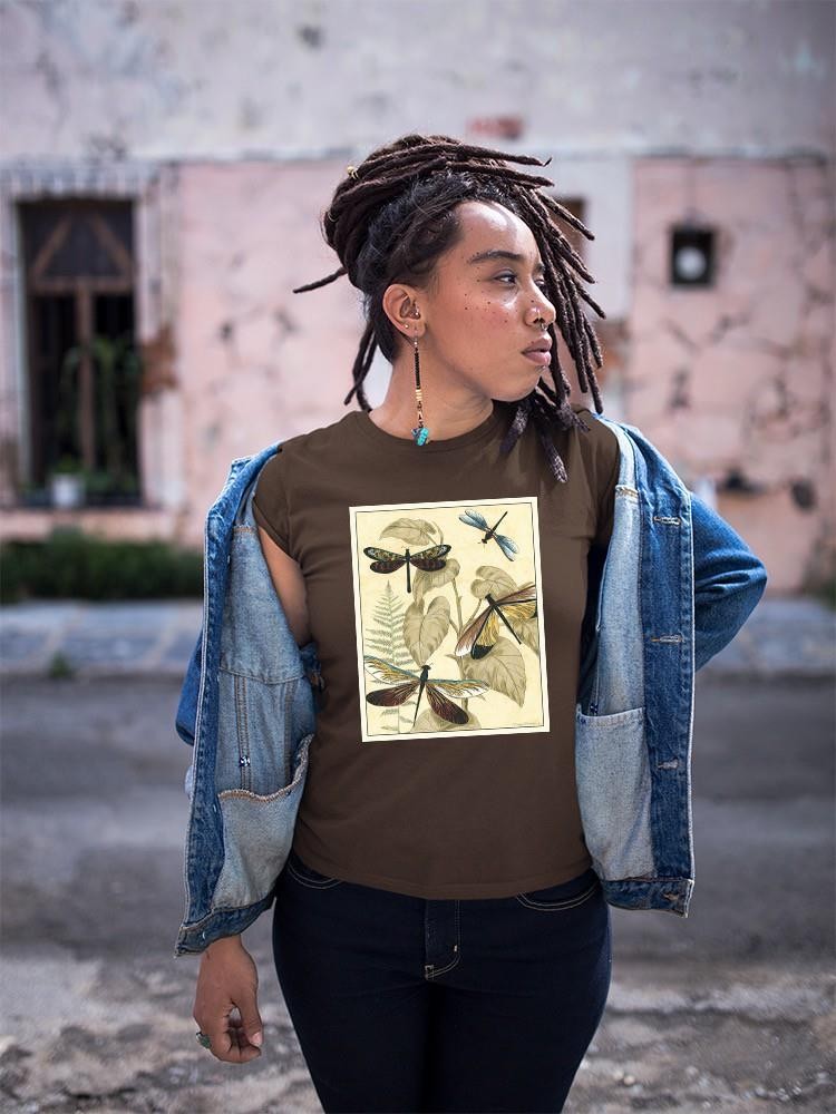 Dragonflies In Nature Ii T-shirt -Megan Meagher Designs