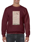 Blush Chinoiserie I Sweatshirt -Naomi McCavitt Designs