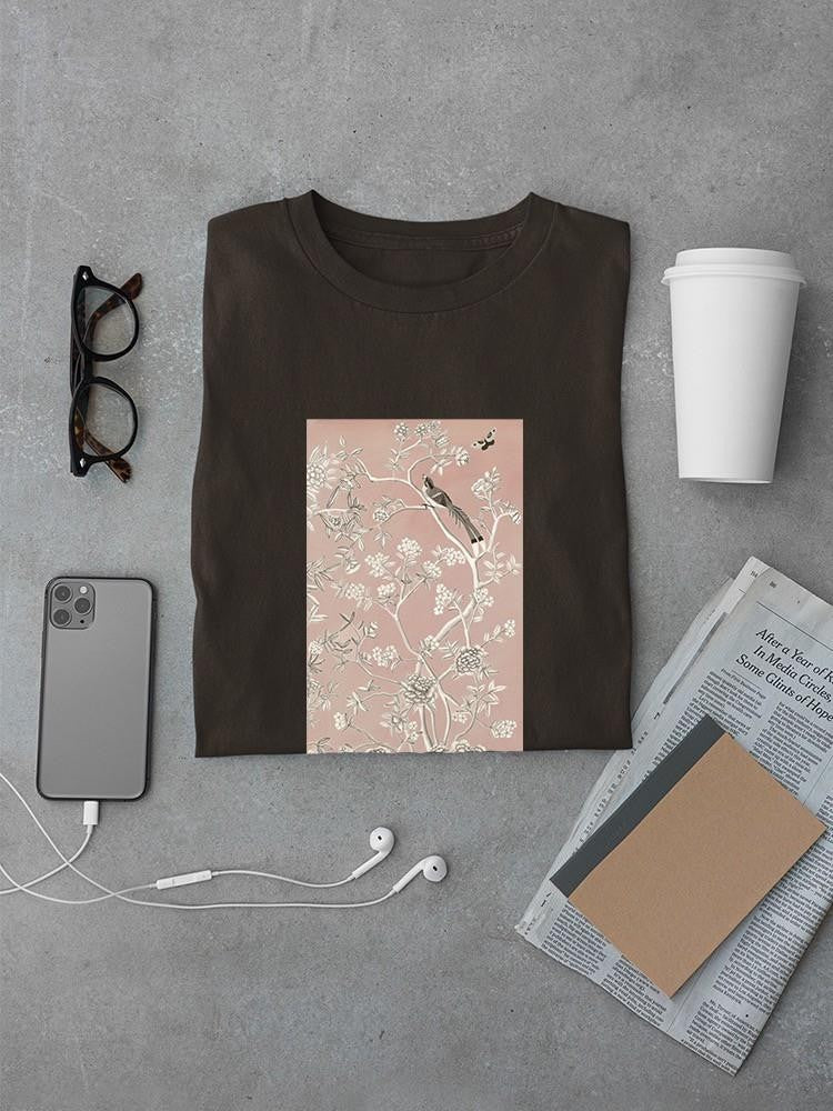 Blush Chinoiserie I T-shirt -Naomi McCavitt Designs