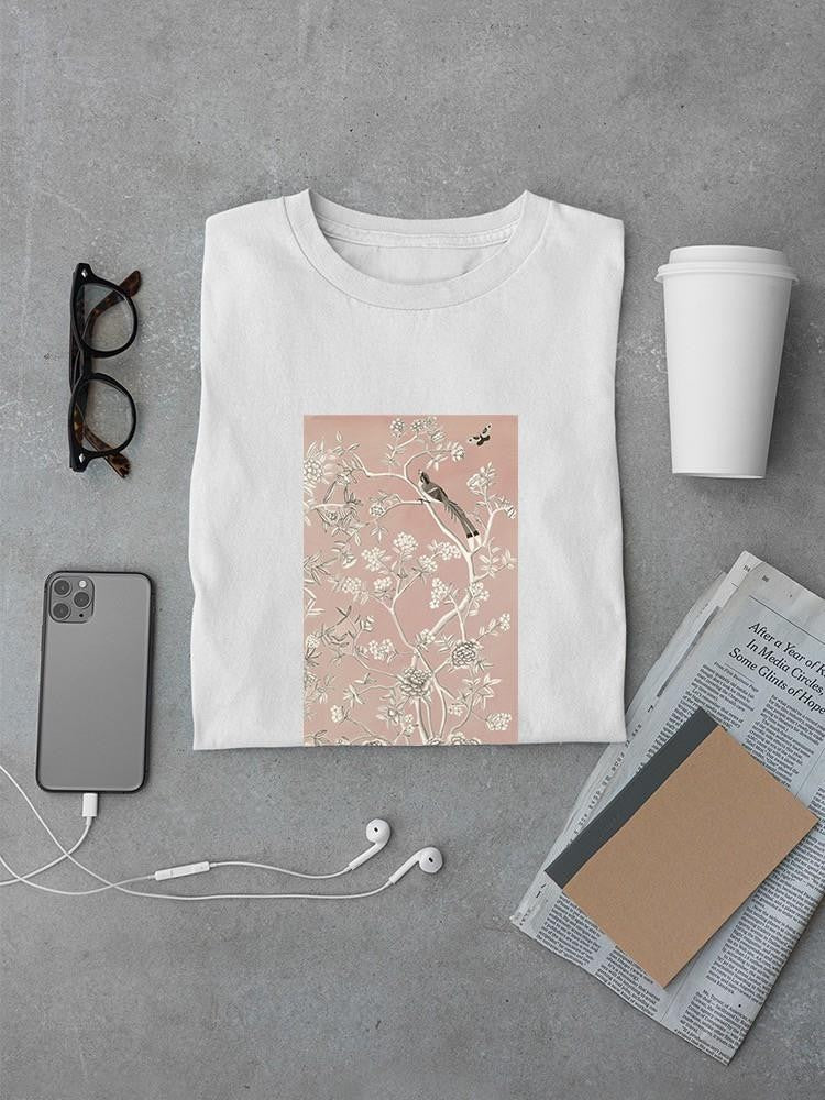 Blush Chinoiserie I T-shirt -Naomi McCavitt Designs