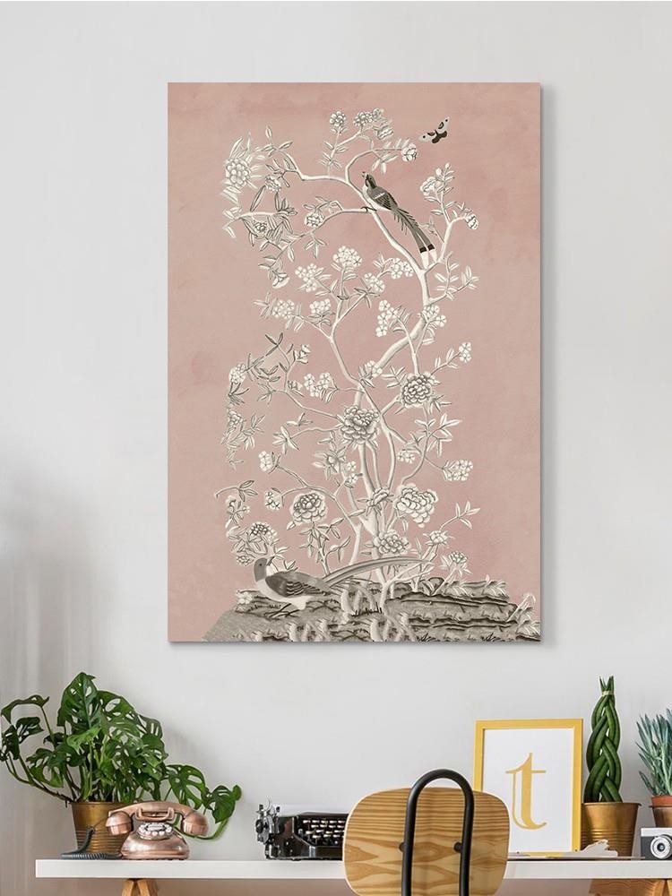 Blush Chinoiserie I Wall Art -Naomi McCavitt Designs