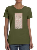 Blush Chinoiserie I T-shirt -Naomi McCavitt Designs