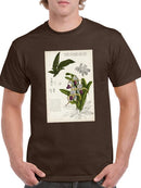 Orchid Field Notes I. T-shirt -Naomi McCavitt Designs