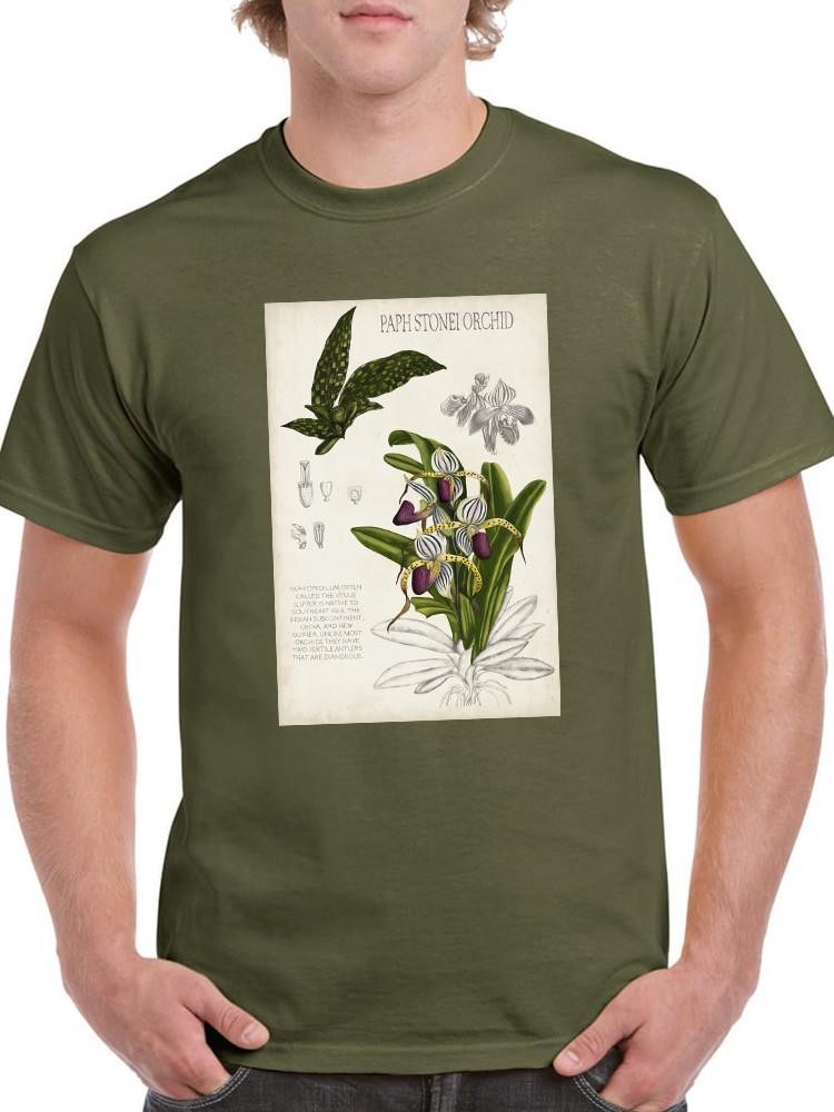Orchid Field Notes I. T-shirt -Naomi McCavitt Designs