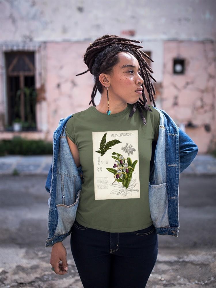 Orchid Field Notes I. T-shirt -Naomi McCavitt Designs