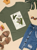 Orchid Field Notes I. T-shirt -Naomi McCavitt Designs