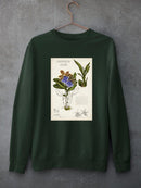 Orchid Field Notes Ii. Sweatshirt -Naomi McCavitt Designs