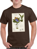 Orchid Field Notes Ii. T-shirt -Naomi McCavitt Designs
