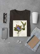 Orchid Field Notes Ii. T-shirt -Naomi McCavitt Designs