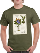 Orchid Field Notes Ii. T-shirt -Naomi McCavitt Designs