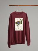 Orchid Field Notes Ii. Sweatshirt -Naomi McCavitt Designs