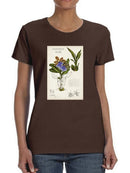 Orchid Field Notes Ii. T-shirt -Naomi McCavitt Designs