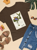 Orchid Field Notes Ii. T-shirt -Naomi McCavitt Designs