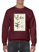 Orchid Field Notes Iii. Sweatshirt -Naomi McCavitt Designs