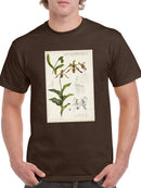 Orchid Field Notes Iii. T-shirt -Naomi McCavitt Designs