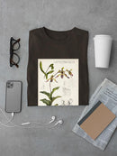 Orchid Field Notes Iii. T-shirt -Naomi McCavitt Designs
