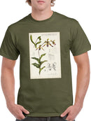 Orchid Field Notes Iii. T-shirt -Naomi McCavitt Designs