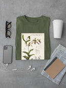 Orchid Field Notes Iii. T-shirt -Naomi McCavitt Designs
