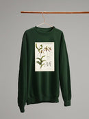 Orchid Field Notes Iii. Sweatshirt -Naomi McCavitt Designs