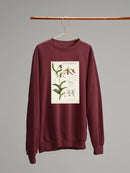 Orchid Field Notes Iii. Sweatshirt -Naomi McCavitt Designs