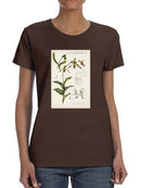 Orchid Field Notes Iii. T-shirt -Naomi McCavitt Designs