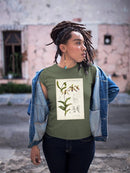 Orchid Field Notes Iii. T-shirt -Naomi McCavitt Designs