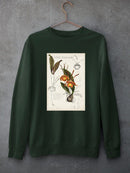 Orchid Field Notes Iv. Sweatshirt -Naomi McCavitt Designs