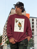 Orchid Field Notes Iv. Sweatshirt -Naomi McCavitt Designs