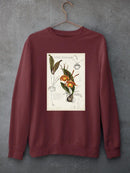 Orchid Field Notes Iv. Sweatshirt -Naomi McCavitt Designs