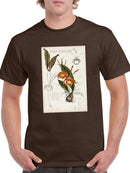 Orchid Field Notes Iv. T-shirt -Naomi McCavitt Designs