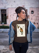 Orchid Field Notes Iv. T-shirt -Naomi McCavitt Designs