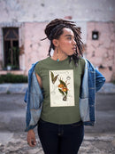 Orchid Field Notes Iv. T-shirt -Naomi McCavitt Designs