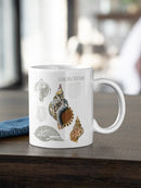 Seashell Field Notes I Mug -Naomi McCavitt Designs