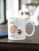Seashell Field Notes Ii Mug -Naomi McCavitt Designs