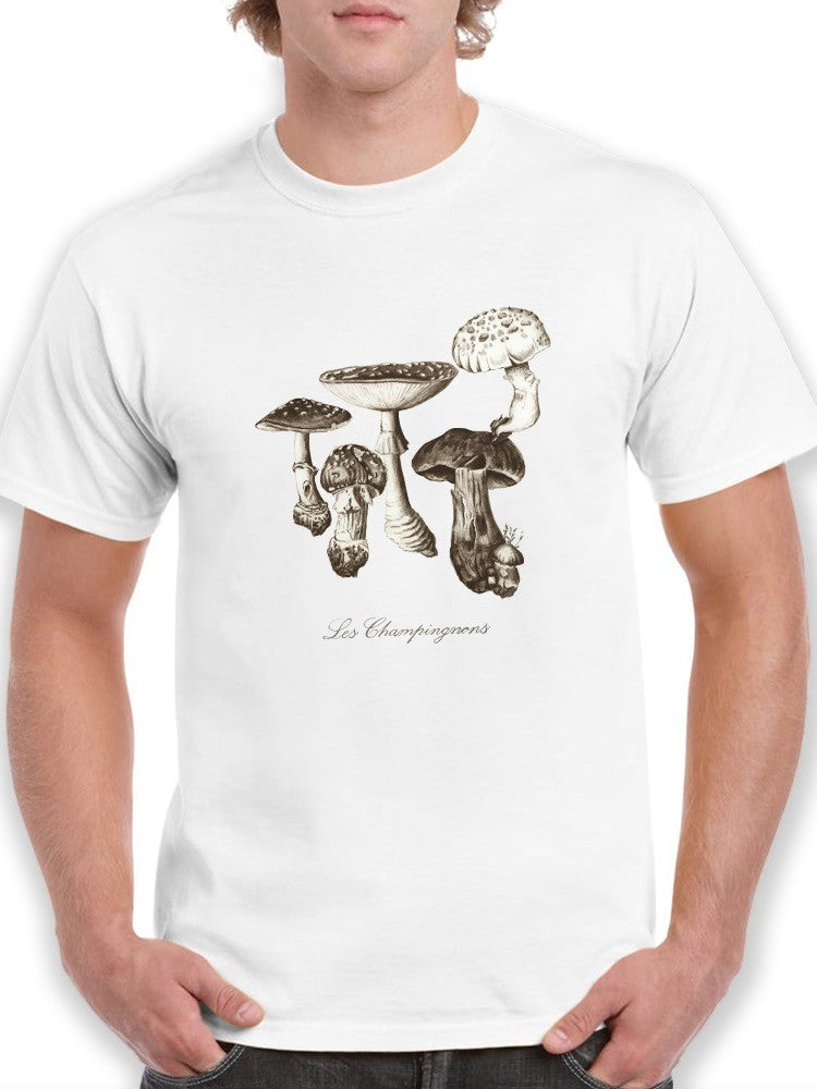 Les Champignons I T-shirt -Naomi McCavitt Designs